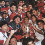 Campeón Apertura 1997 Lepe Acosta Lunari Bisconti Pizarro Margas