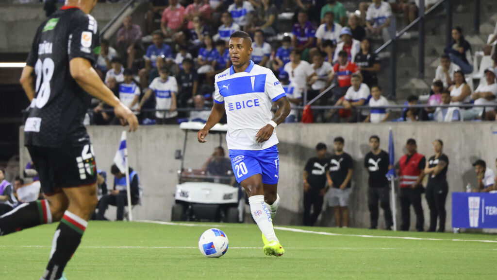 Jhojan Valencia Católica vs Palestino Claro Arena noviembre 2025